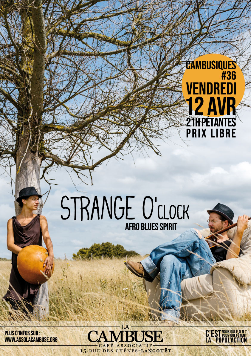 Affiche A3 StrangeOClock